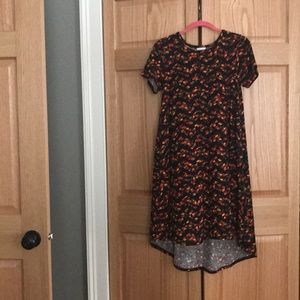 XXS Floral/chevron patterned Carly